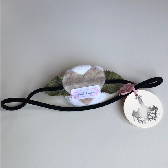 Boho Floral Rose & Swarovski Crystal Headband - Picture 7 of 7